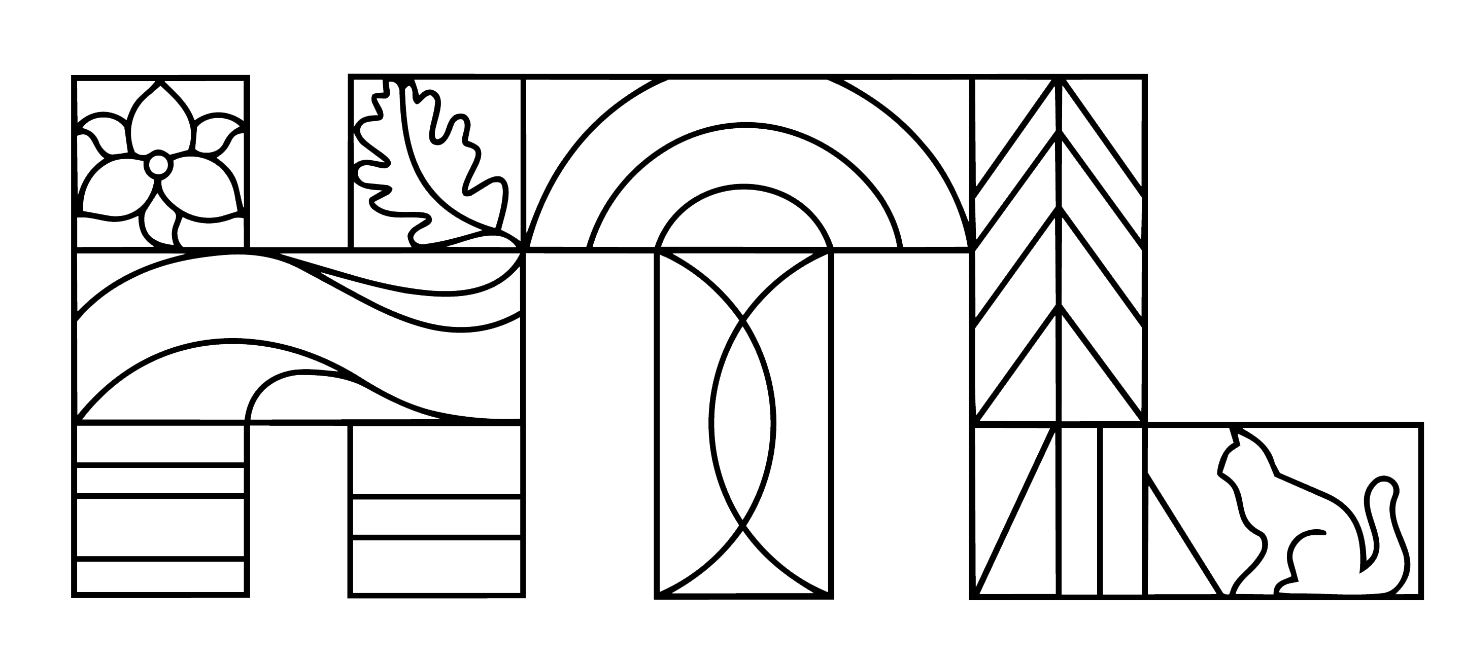 Hamburg Township Library logo