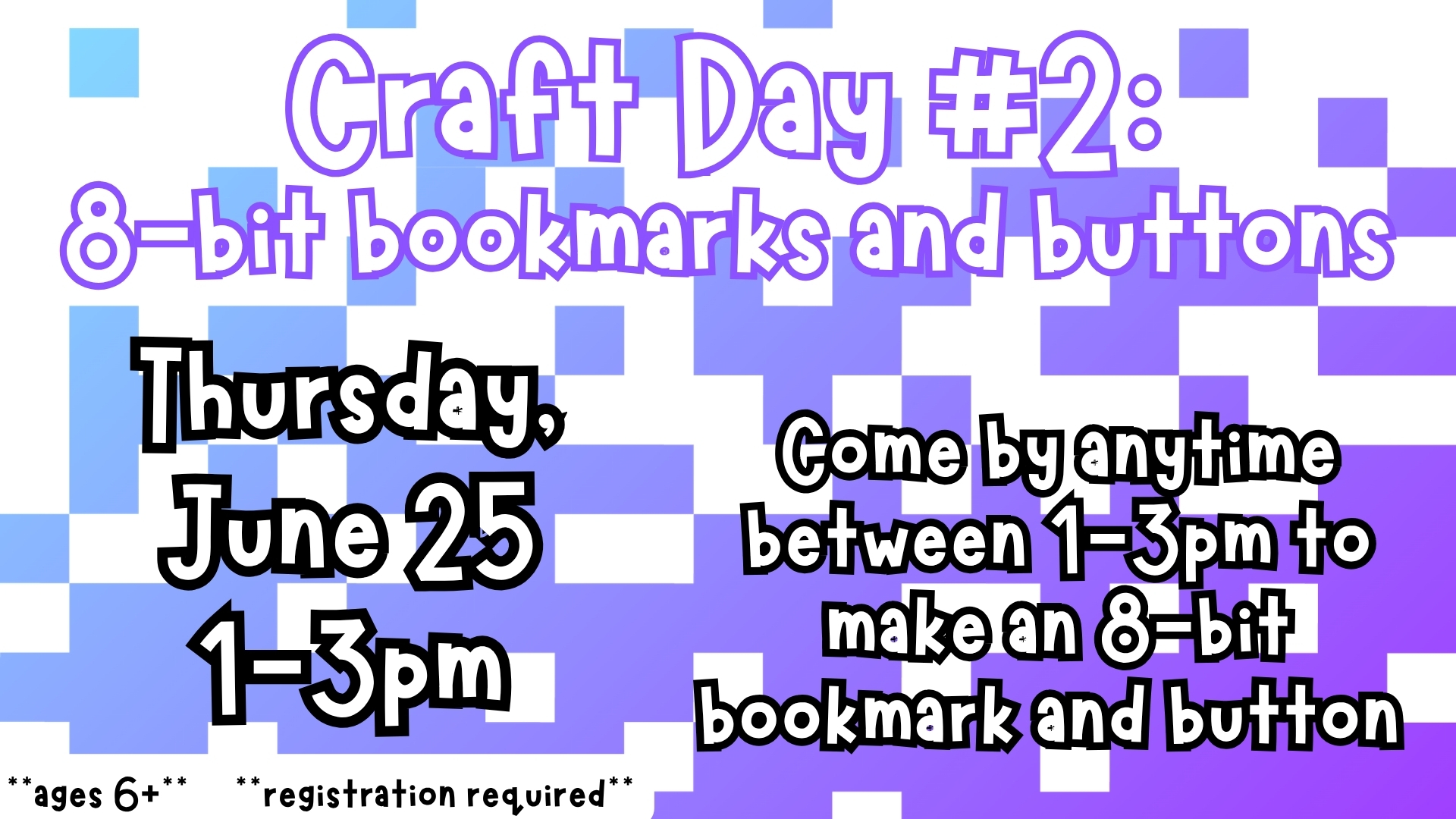 Summer Reading Program: Craft Day 2