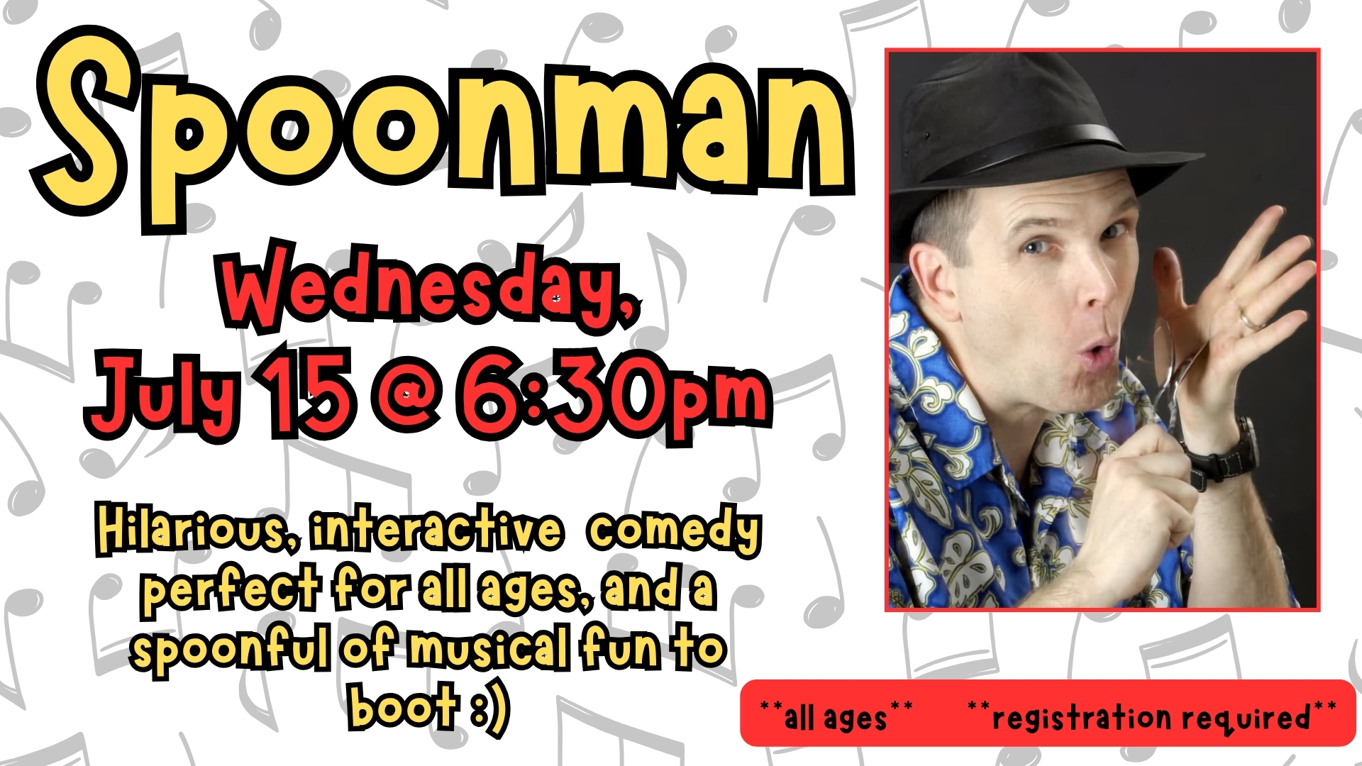 Summer Reading Program: Spoonman