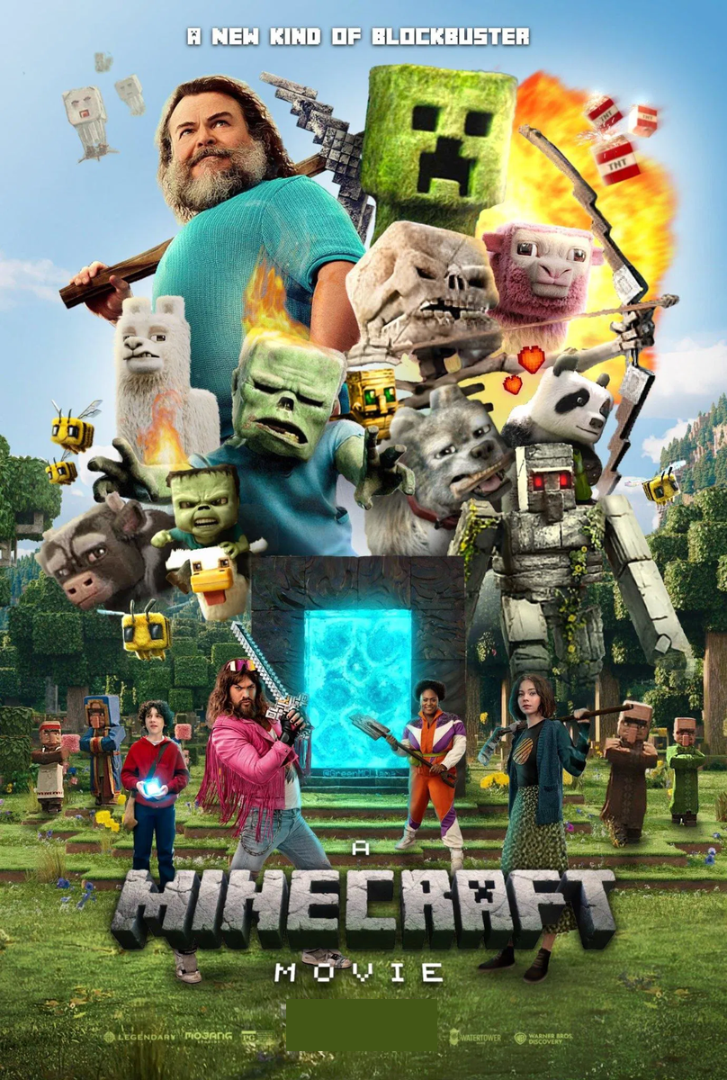 The Minecraft Movie poster