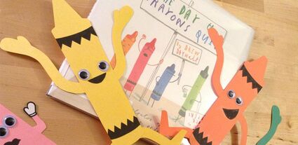 Crazy crayons craft example