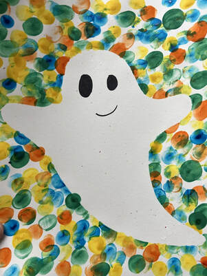 Dot ghosts craft example