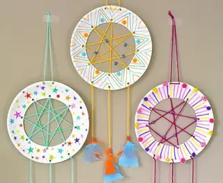 Dreamcatcher craft example