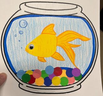 Fish in a bowl craft example