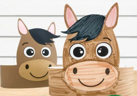 Horse headbands craft example