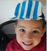 Conductor's Paper Plate Hat