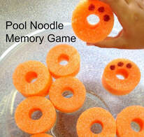 Pool Noodle Memory Game