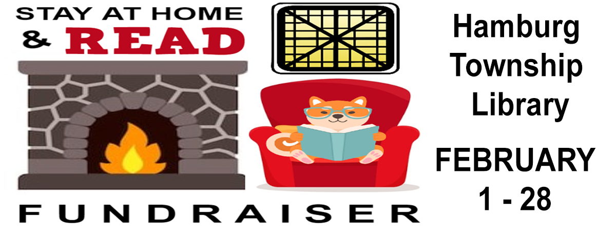 Stay home and read fundraiser